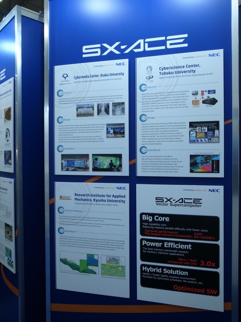 CMC's case study at NEC booth