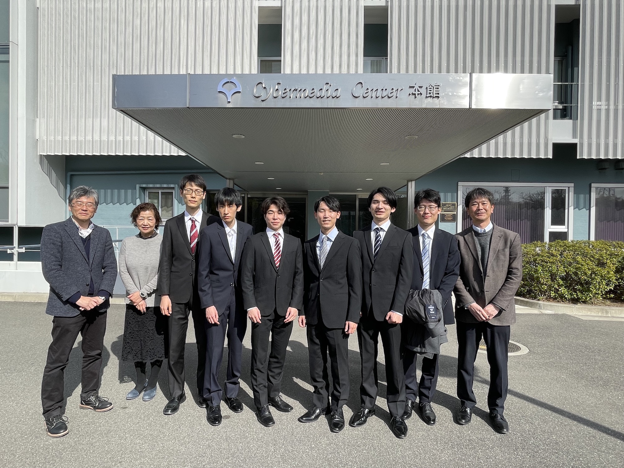 Six graduate students gave presentations on their research for master degree.