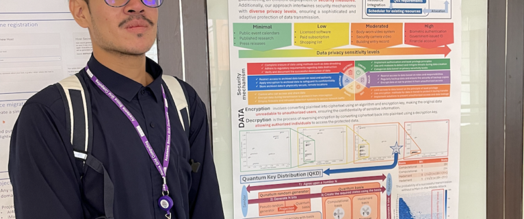 Kundjanasith Thonglek先生のISGC2024でのポスター発表