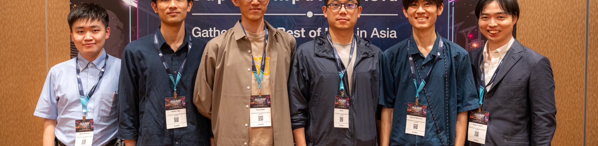 SCA2025@singapore Day1での学生活動報告