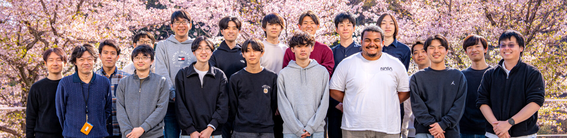Welcome! Five students joined the labo.