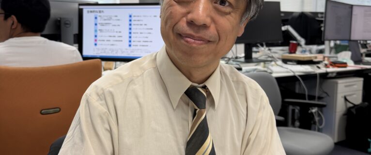 岩成英一特任研究員(常勤) の着任