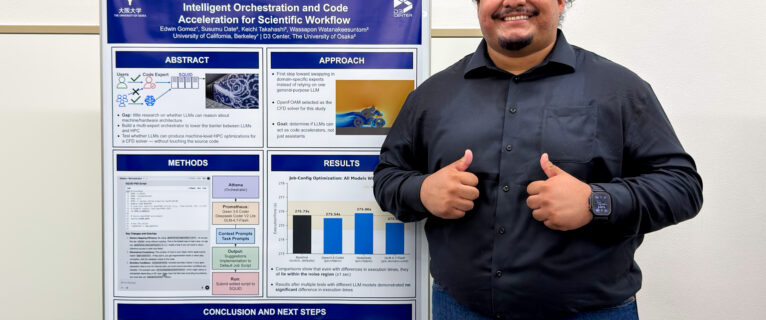 Edwin’s final presentation of Fronter Labo. Program