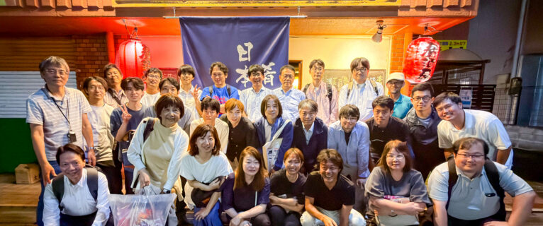 事務補佐員片岡さんと高橋さんの歓送迎会